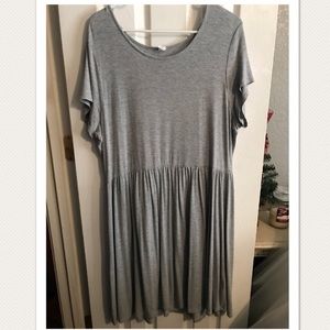 Gray babydoll dress!